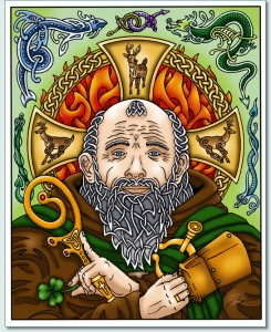 St. Patrick by Hamish Burgess